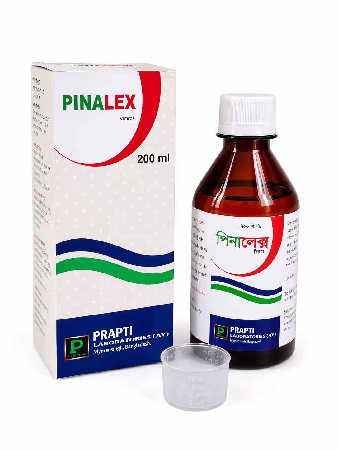 পিনালেক্স (Pinalex) 200 ml Ayurvedic Syrup - Prapti Laboratories AYU